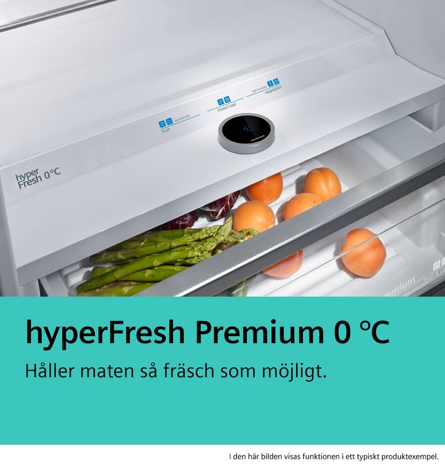 iQ700 Kylskåp 186 x 60 cm Borstat stål med antiFingerprint KS36FPIDP KS36FPIDP-7