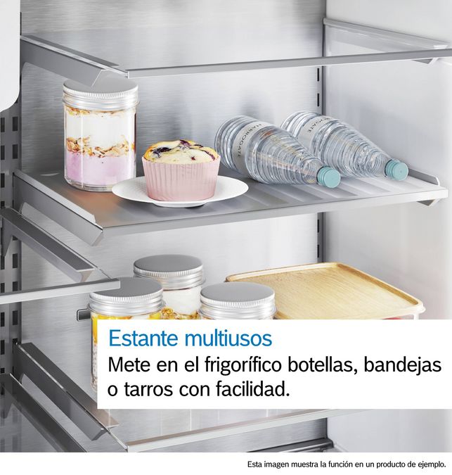 Serie 6 multi door 183 x 90.5 cm Acero negro cepillado antihuellas, Total No Frost KFI96AXEA KFI96AXEA-12