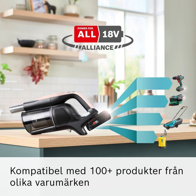 Sladdlös dammsugare Unlimited 10 Puderrosa BKS1041RHF BKS1041RHF-6