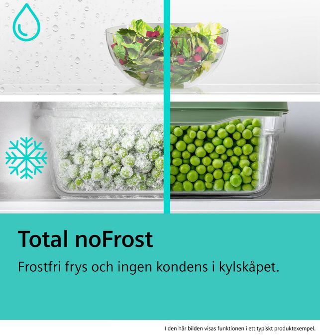 B-vara / Hämtas endast i vår butik -iQ500 Kombinerad kyl/frys 203 x 60 cm Mörkt antracitfärgat stål, Total noFrost KG39NAXCF-B KG39NAXCF-B-12