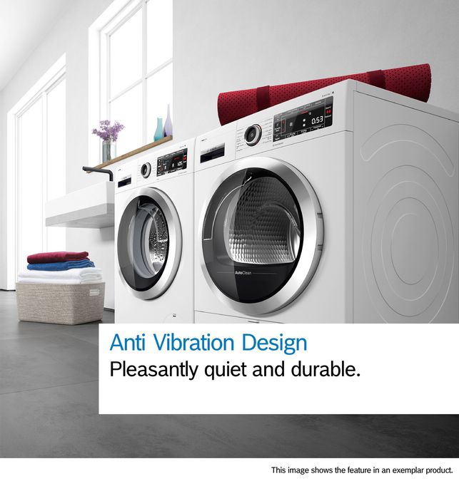 Serie 4 Värmepumpstumlare 8 kg WTH85VS6SN WTH85VS6SN-15