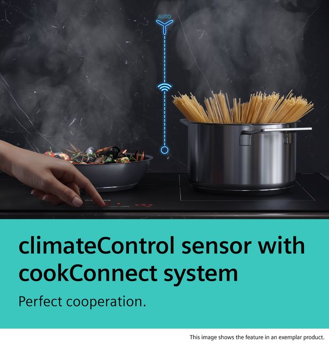 iQ700 Vägghängd köksfläkt 90 cm Rostfritt stål LC91BUV55 LC91BUV55-7