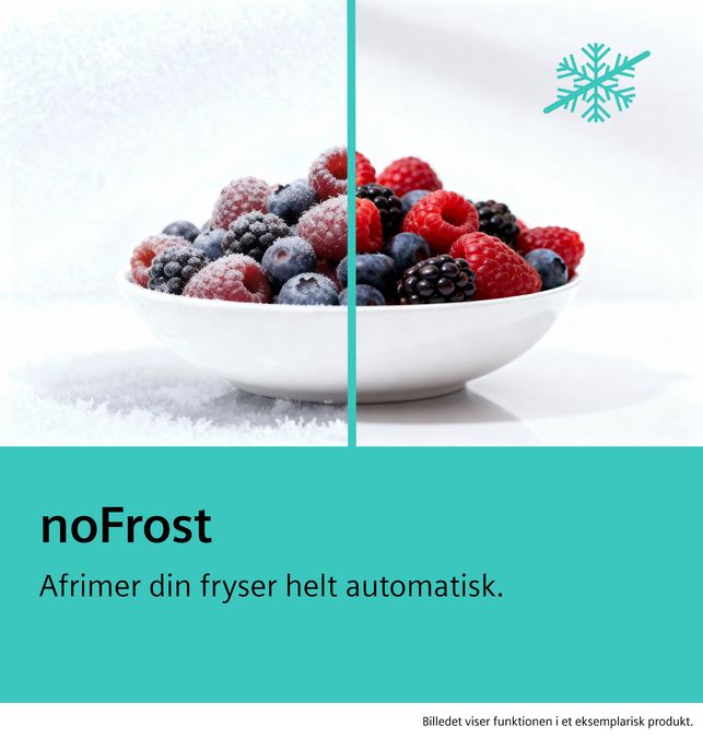 iQ100 Integrerbart køle-/fryseskab 193.5 x 54.1 cm glidende hængsel KI96NNSE0 KI96NNSE0-12