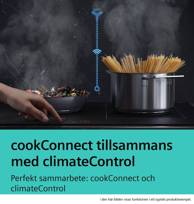 iQ700 Vägghängd köksfläkt 90 cm Rostfritt stål LC91BUV55 LC91BUV55-9