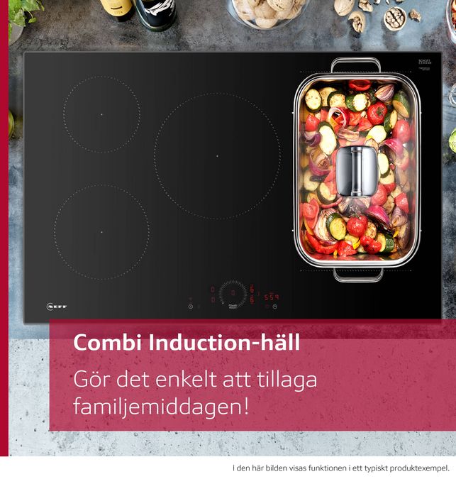 N 70 Induktionshäll 60 cm utan ram T56FHS1L0 T56FHS1L0-7