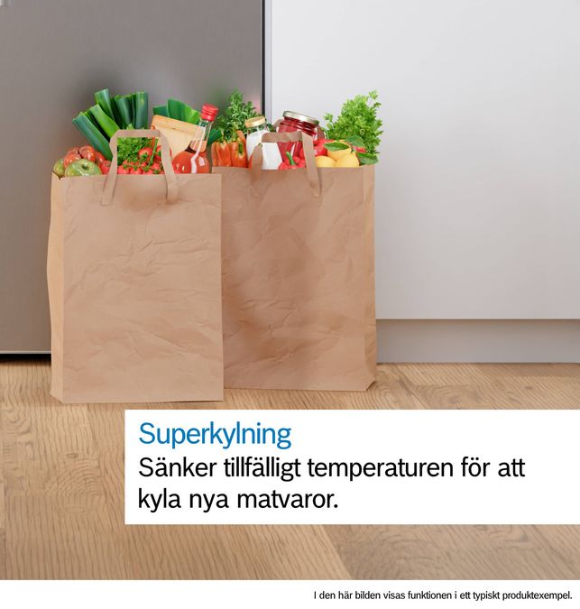 Serie 4 Kombinerad kyl/frys 186 x 60 cm Mörkt antracitfärgat stål KGN36VXCT KGN36VXCT-15