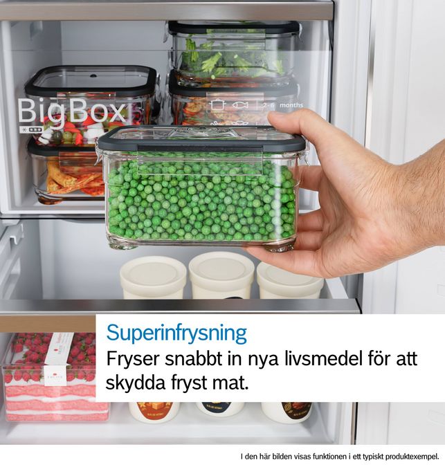 Serie 4 Kombinerad kyl/frys 186 x 60 cm Mörkt antracitfärgat stål KGN36VXCT KGN36VXCT-13