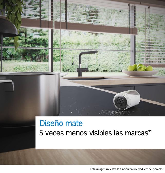 Serie 6 Placa de inducción 80 cm Negro mate, sin perfiles PVS81AHC1E PVS81AHC1E-7