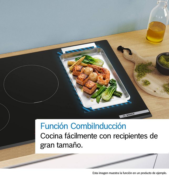 Serie 6 Placa de inducción con extractor integrado 80 cm sin perfiles PVQ811F15E PVQ811F15E-5