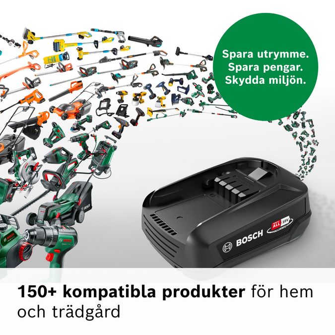 Utbytbart batteri Power for ALL 18V 3.0Ah BHZUB1830 BHZUB1830-7