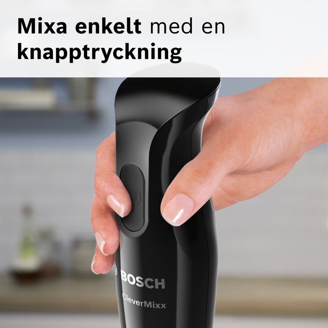 Stavmixer CleverMixx 600 W Svart, antracit MSM2610B MSM2610B-18