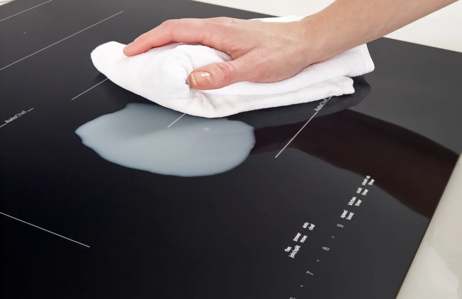 Easy to clean glass surface