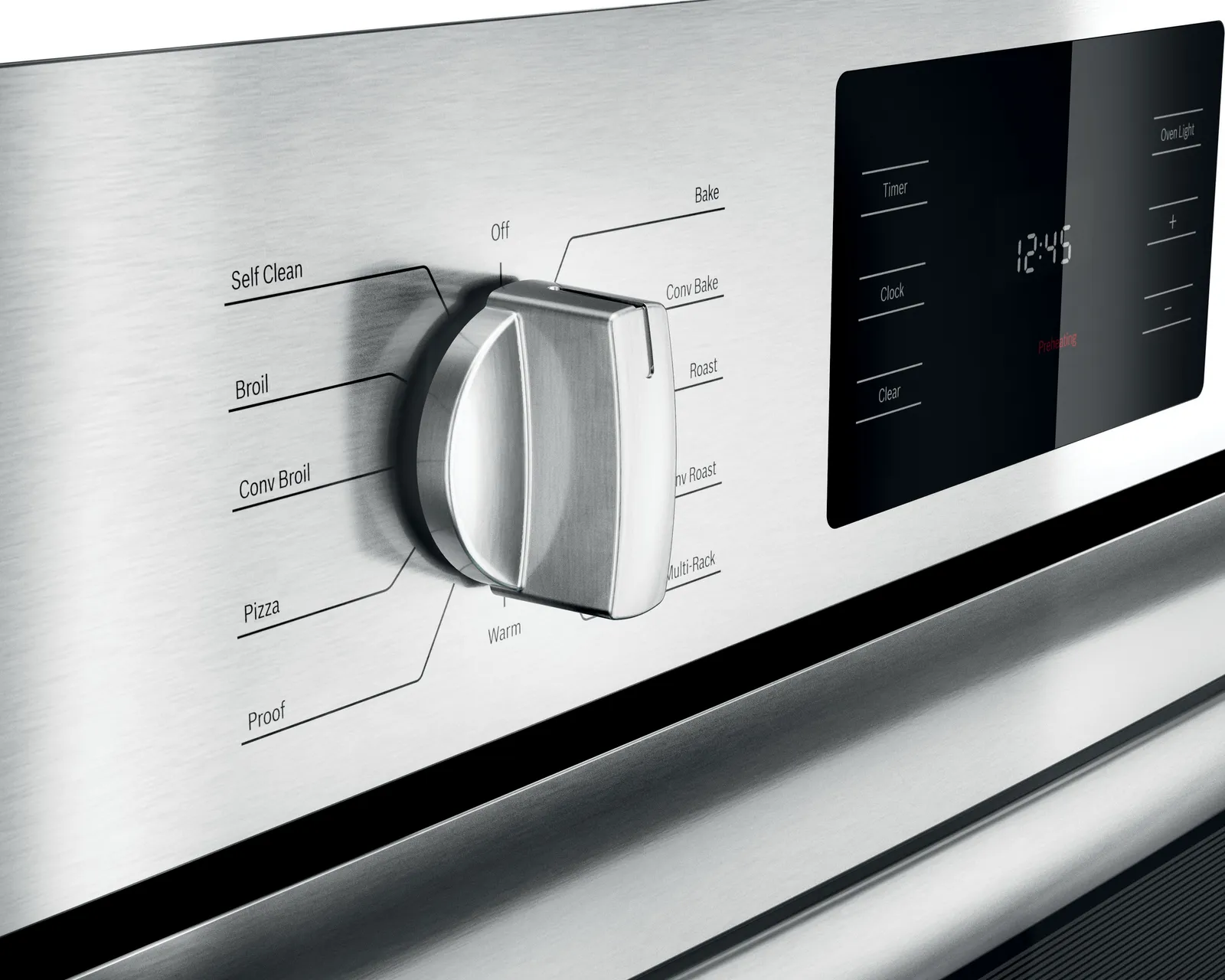 Bosch 30 Speed Combination Oven Benchmark Series - Stainless Steel HBLP752UC