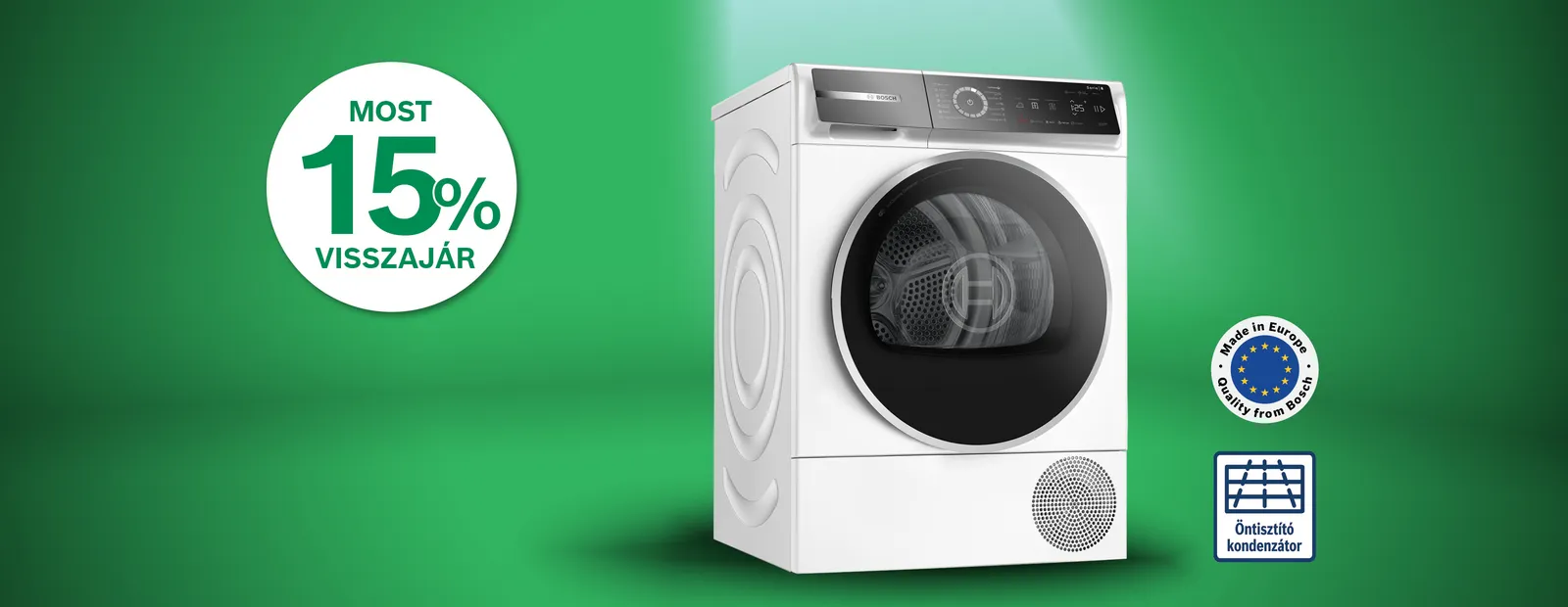 Bosch sz&aacute;r&iacute;t&oacute;g&eacute;p 15% visszat&eacute;r&iacute;t&eacute;s