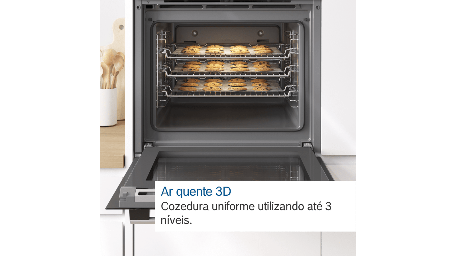 BOSCH - HRA5380S1 - Forno integrável com função vapor