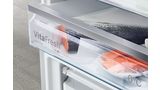 Bosch VitaFresh zero-degree drawer with fresh fish inside.