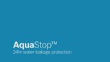 Video podjetja Bosch prikazuje, kako AquaStop prepreči puščanje pomivalnega stroja v kuhinji
