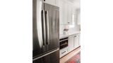 Bosch Refrigerator with drawer microwave