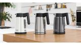 DesignLine, kettles  range, in white, silver, grey and stainless steel