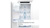 Series 4 Built-in fridge-freezer with freezer at bottom 177.2 x 54.1 cm flat hinge KIN86VFE0G KIN86VFE0G-8