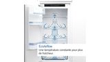 Série 6 Réfrigérateur combiné intégrable 177.2 x 55.8 cm Charnières pantographes SoftClose KIN86SDD0 KIN86SDD0-9
