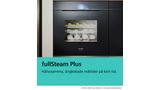 iQ700 Inbyggnadsugn med fullSteam 60 x 60 cm Svart HS736G1B2 HS736G1B2-11