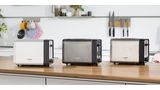 DesignLine toaster range in stainless steel, , cream, silver and grey