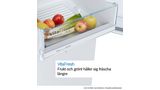 Serie 4 Kombinerad kyl/frys 186 x 60 cm Inox-Look KGV36VLEAS KGV36VLEAS-8