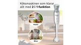 Stavmixer ErgoMixx 600 W Vit, Fönstergrå MSM66020 MSM66020-2