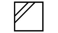 Dry in shade: square symbol with two diagonal lines running across the top left corner.