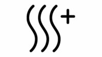 Líneas onduladas con un símbolo "+": la opción ExtraSecado para los lavavajillas Bosch.