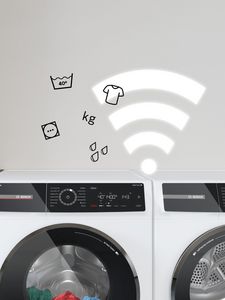 wasmachine en droger verbinden met wifi