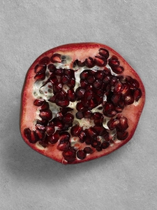 A half a pomegranate.