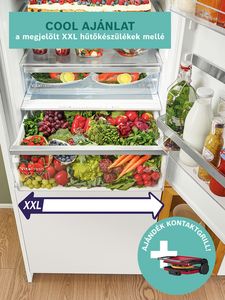 Cool ajánlat: XXL hűtők mellé ajándék kontaktgrill