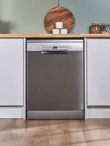 Bosch dishwasher under counter in a kitchen
