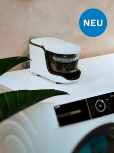 Bosch Waschmaschine mit externen Bosch Mikroplastikfilter