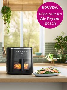  Air Fryers Bosch Série 6 sur plan de cuisine