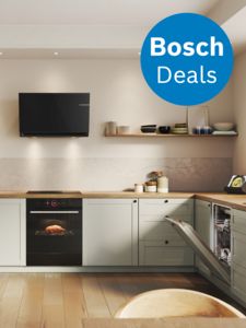 Bannière Bosch Deals sur visuel d'une cuisine