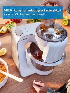 MUM konyhai robotgép promóció