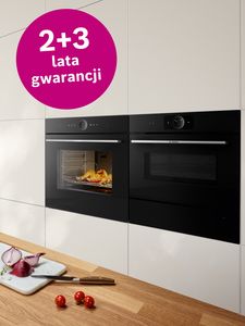 piekanik do zabudowy, blad z warzywami i deska do krojenia