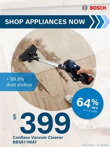 Cordless Vacuum Cleaner BBS611MAT