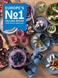 Pestr&yacute; v&yacute;běr j&iacute;del, dezertů a n&aacute;pojů od předn&iacute; evropsk&eacute; značky pro př&iacute;pravu pokrmů.