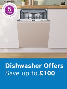 Built in dishwasher with 5 year warranty roundel