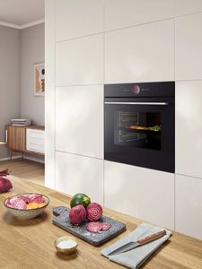 Ovens in minimal kitchen cabinets