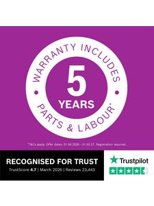 Bosch 5 year warranty information