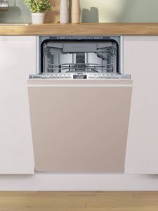 Bosch SPV4EMX17G Dishwasher with door slightly open