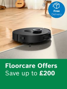 Bosch robot vacuum cleaner with free delivery icon