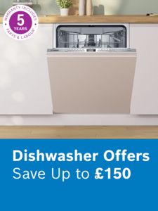 Built in dishwasher with 5 year warranty roundel