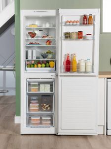 Bosch Fridge Freezer with doors open showing interior