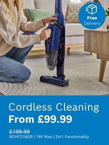 Bosch vacuum cleaner with free delivery icon